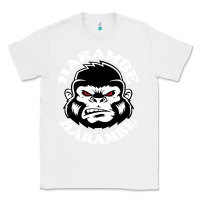 White harambe Classic Tee - linhVisuals