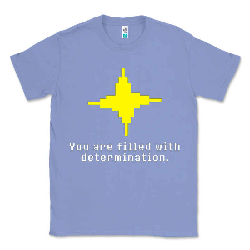 Undertale   Determination Point Classic Tee by linhVisuals | Teevron