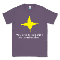 Lavender undertale   determination point Classic Tee - linhVisuals