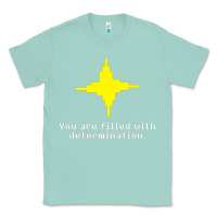 Seafoam undertale   determination point Classic Tee - linhVisuals