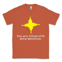 Copper undertale   determination point Classic Tee - linhVisuals