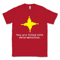 Red undertale   determination point Classic Tee - linhVisuals