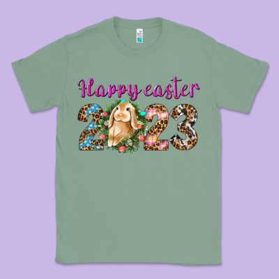 Happy Easter 2023 Classic Tee Designed By Bundleandbundleshop
