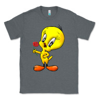 Charcoal Heather tweety Classic Tee - linhVisuals