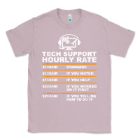 Lilac tech support hourly rate t shirt Classic Tee - linhVisuals