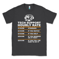 Smoke tech support hourly rate t shirt Classic Tee - linhVisuals