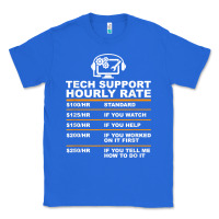 True Royal tech support hourly rate t shirt Classic Tee - linhVisuals
