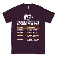 Plum tech support hourly rate t shirt Classic Tee - linhVisuals
