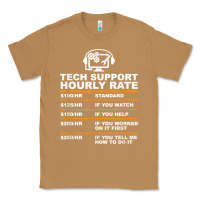 Toasted Coconut tech support hourly rate t shirt Classic Tee - linhVisuals