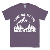 Lavender take me to the mountains nature lover Classic Tee - linhVisuals