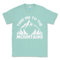 Seafoam take me to the mountains nature lover Classic Tee - linhVisuals