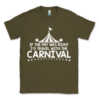 Army Green carnival Classic Tee - linhVisuals