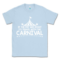 Dusty Blue carnival Classic Tee - linhVisuals