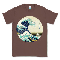 Chestnut great wave Classic Tee - linhVisuals