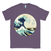 Lavender great wave Classic Tee - linhVisuals