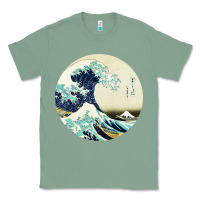 Sage great wave Classic Tee - linhVisuals