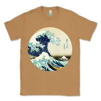 Toasted Coconut great wave Classic Tee - linhVisuals