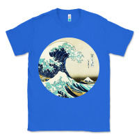 True Royal great wave Classic Tee - linhVisuals