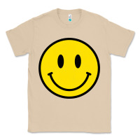 Mushroom vintage retro happy smiley face 80's 90's aesthetic sweatshirt Classic Tee - linhVisuals