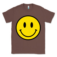 Chestnut vintage retro happy smiley face 80's 90's aesthetic sweatshirt Classic Tee - linhVisuals