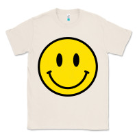 Natural vintage retro happy smiley face 80's 90's aesthetic sweatshirt Classic Tee - linhVisuals