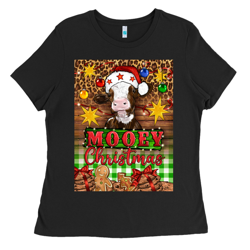 Mooey Christmas Air Freshener Ladies Tee by Artiststas | Teevron