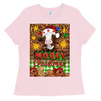 Bubblegum Pink Mooey christmas air freshener Ladies Tee - Artiststas