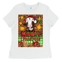 White Mooey christmas air freshener Ladies Tee - Artiststas