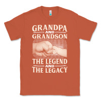 Copper grandpa and grandson the legend t  shirtgrandpa and grandson the legen Classic Tee - linhVisuals