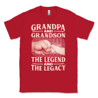 Red grandpa and grandson the legend t  shirtgrandpa and grandson the legen Classic Tee - linhVisuals