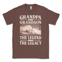 Chestnut grandpa and grandson the legend t  shirtgrandpa and grandson the legen Classic Tee - linhVisuals