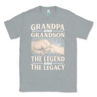 Heather Grey grandpa and grandson the legend t  shirtgrandpa and grandson the legen Classic Tee - linhVisuals