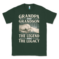 Grandpa And Grandson The Legend T  Shirtgrandpa And Grandson The Legen Classic Tee | Teevron