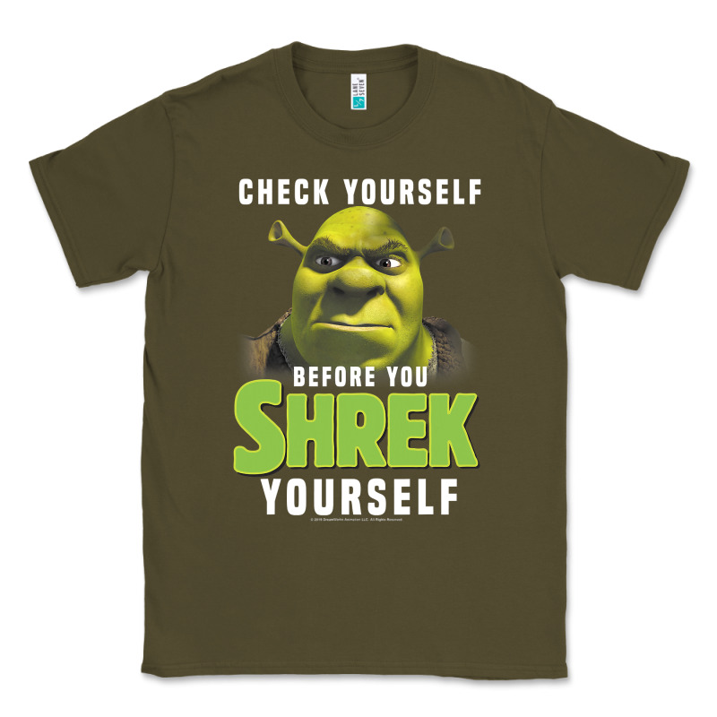 Sh.rek Check Yourself Before You Sh.rek Yourself T Shirt Classic Tee by linhVisuals | Teevron