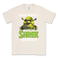 Natural sh.rek check yourself before you sh.rek yourself t shirt Classic Tee - linhVisuals
