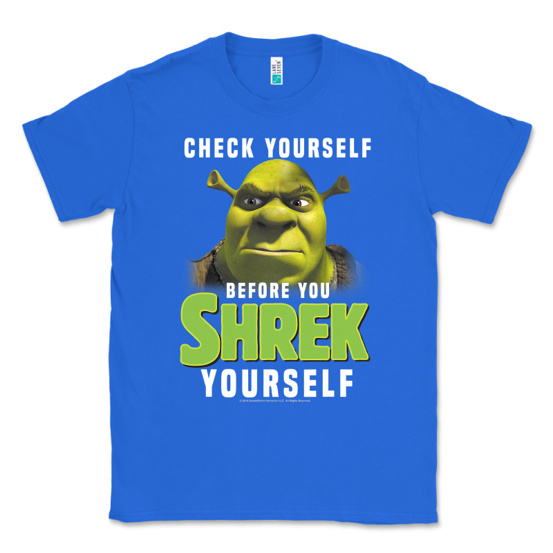 Sh.rek Check Yourself Before You Sh.rek Yourself T Shirt Classic Tee by linhVisuals | Teevron