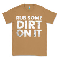 Toasted Coconut vintage funny shirts for men, rub some dirt on it long sleeve t shirt Classic Tee - linhVisuals
