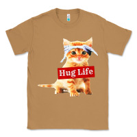 Toasted Coconut hug life kitty cat Classic Tee - linhVisuals