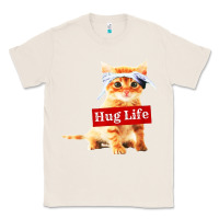 Natural hug life kitty cat Classic Tee - linhVisuals