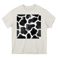 Cream cow seamless pattern Heavy Core Tee - BundleAndBundleShop