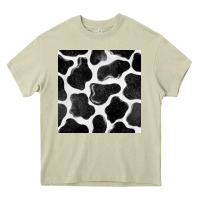 Mossy cow seamless pattern Heavy Core Tee - BundleAndBundleShop