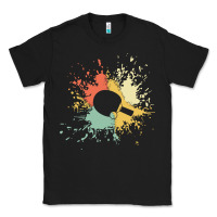 Black ping pong t  shirt p i n g p o n g i n k s p l a s h t  shirt Classic Tee - linhVisuals