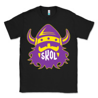 Black skol nordic viking helmet shirt Classic Tee - linhVisuals