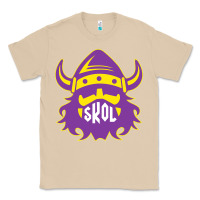 Mushroom skol nordic viking helmet shirt Classic Tee - linhVisuals