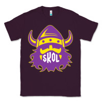 Plum skol nordic viking helmet shirt Classic Tee - linhVisuals