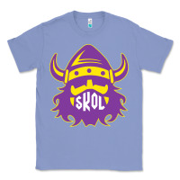 Colony Blue skol nordic viking helmet shirt Classic Tee - linhVisuals