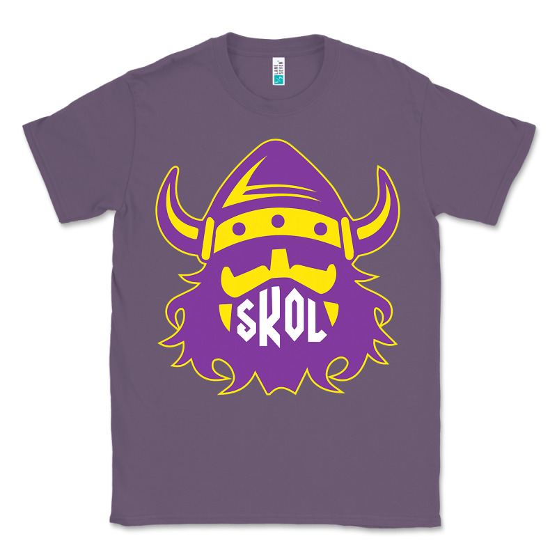 Skol Nordic Viking Helmet Shirt Classic Tee by linhVisuals | Teevron