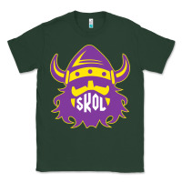 Sports Green skol nordic viking helmet shirt Classic Tee - linhVisuals