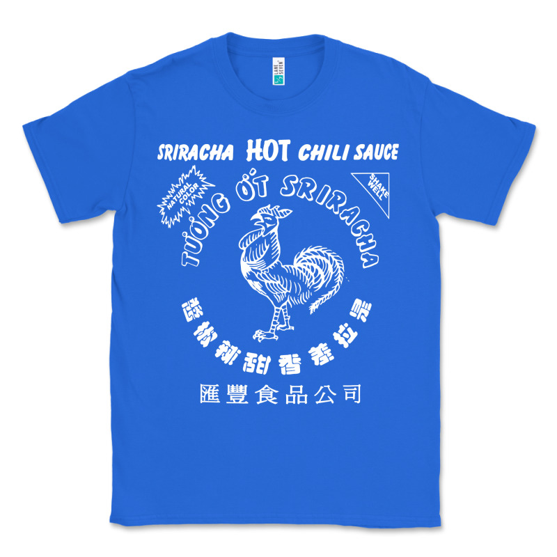 Sriracha Official Hot Chili Sauce Men's Graphic Classic Tee by linhVisuals | Teevron