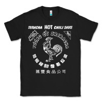 Black sriracha official hot chili sauce men's graphic Classic Tee - linhVisuals